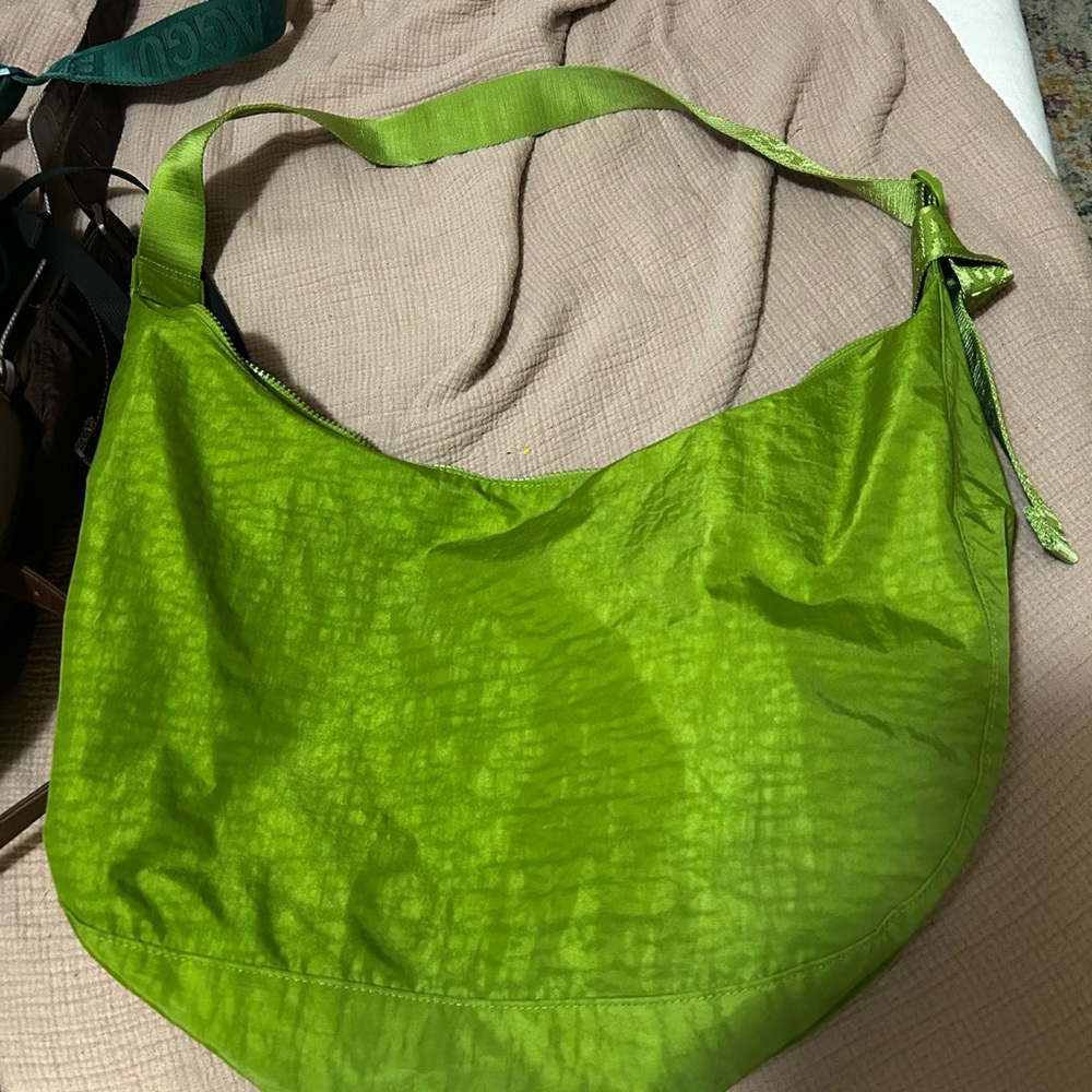 Baggu Large Crescent Bag - Green Juice